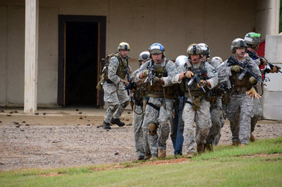 U.S. Army Special Forces during the Special Forces Advanced Reconnaissance, Target Analysis, Exploitation Techniques Course, John F Kennedy Special Warfare Center and School on Fort Bragg Aug  2012 20.jpg